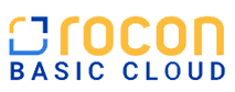 Das Logo rocon Basic Cloud in transparent