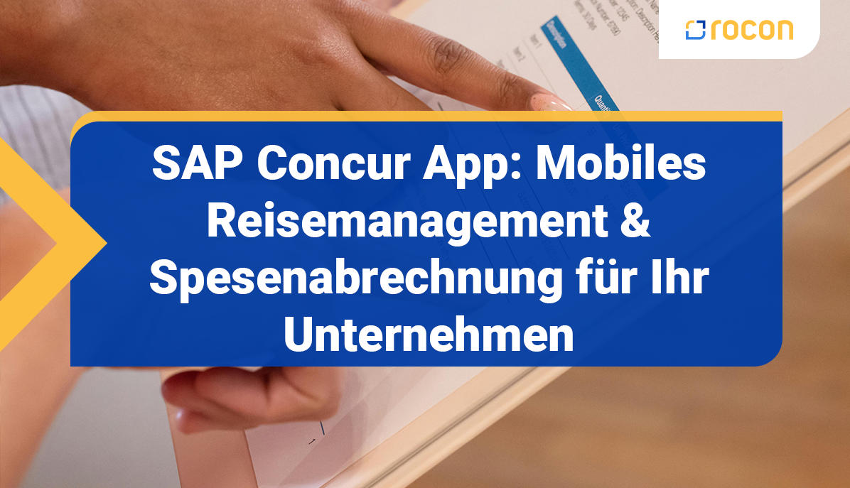 SAP Concur App Titelbild