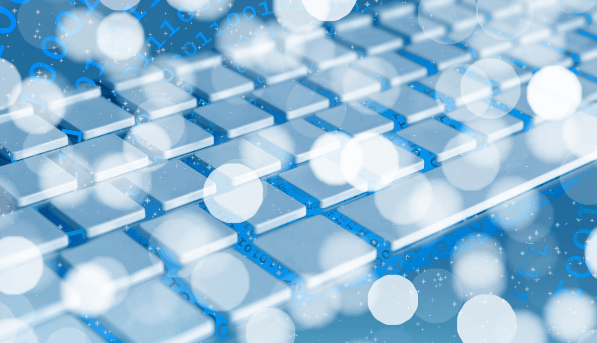 Keyboard zur Datenverarbeitung