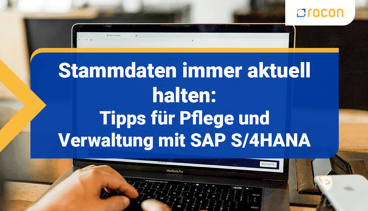 Stammdaten aktuell halten Titelbild