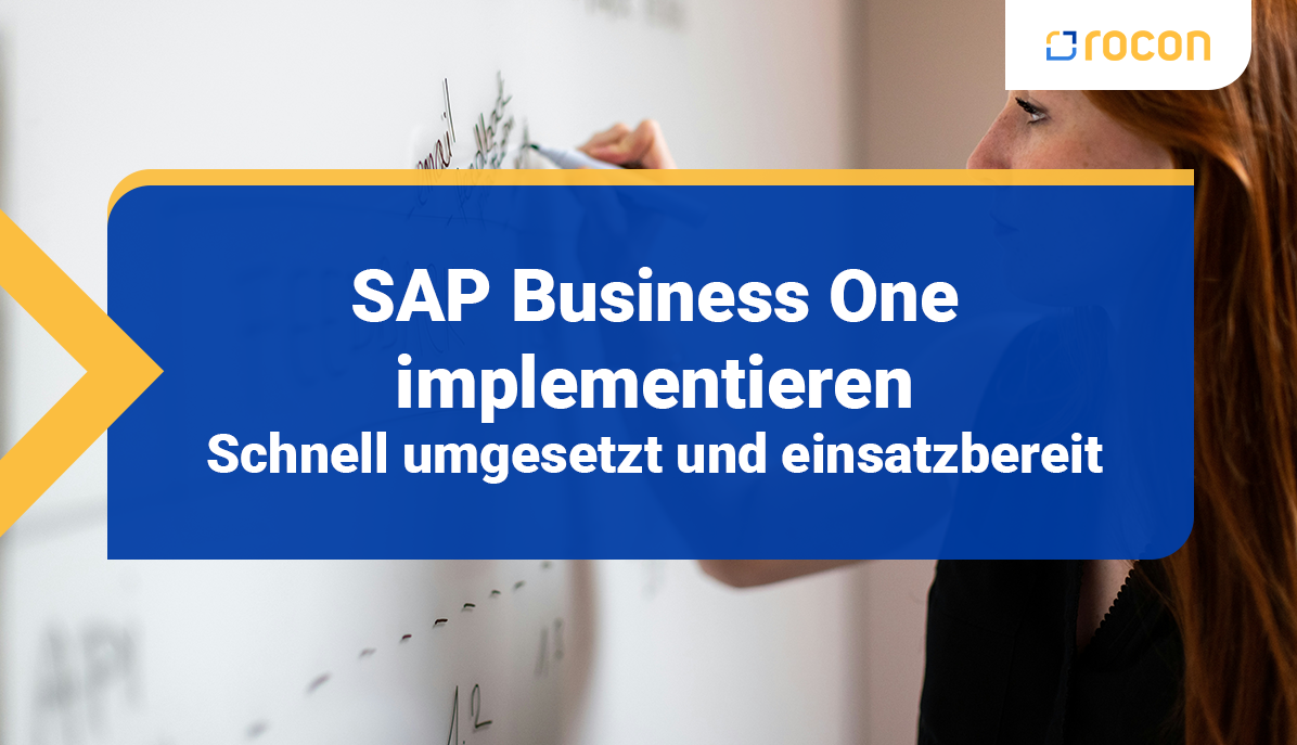 Titelbild SAP Business One Implementieren