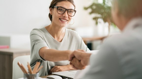 Zufriedene Mitarbeiter Talent Management