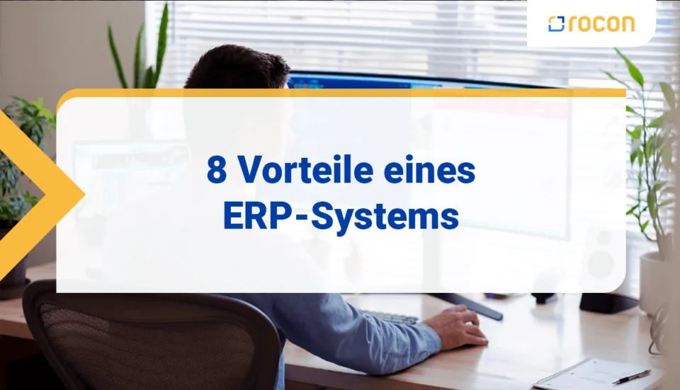 8 Vorteile eines ERP Systems Titelbild