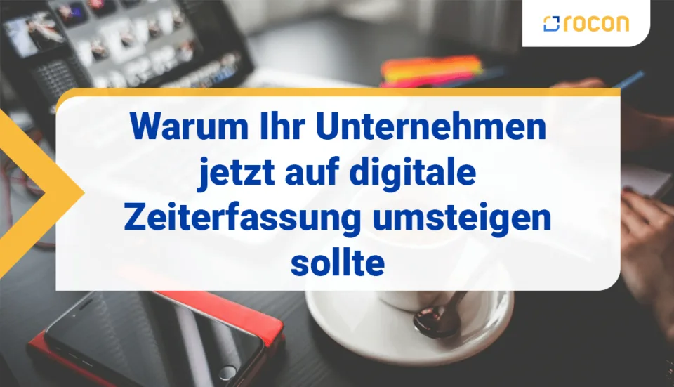 Titelbild Digitale Zeiterfassung