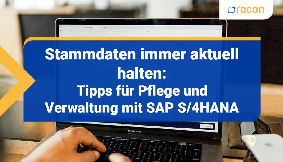 Stammdaten aktuell halten Titelbild