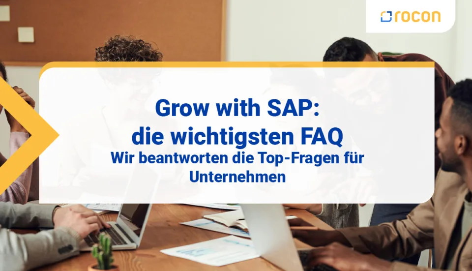Grow with SAP FAQ Titelbild