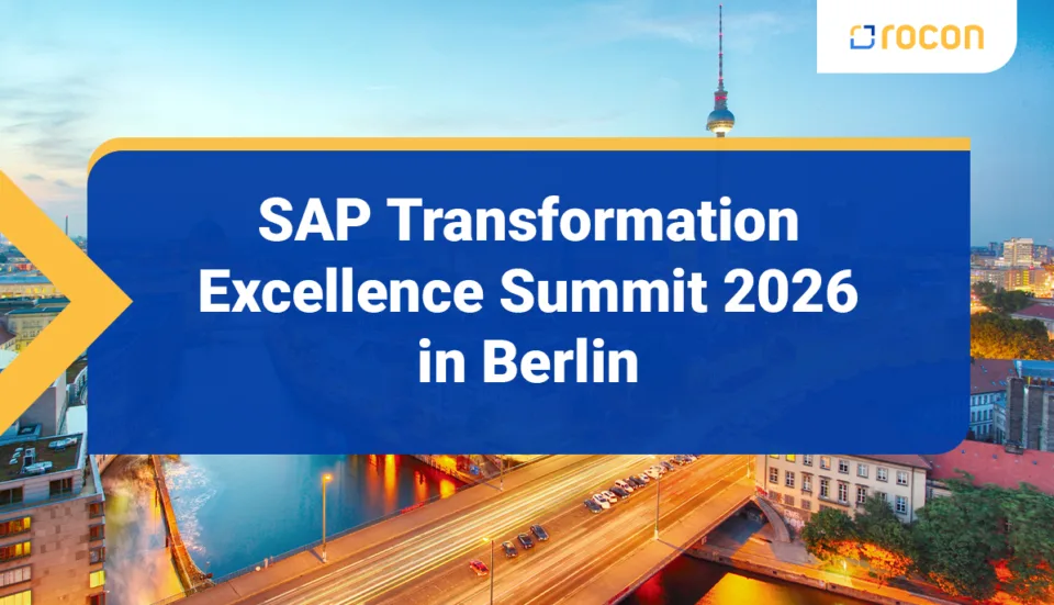 Artikeltitelbild SAP Transformation Excellence Summit 2026