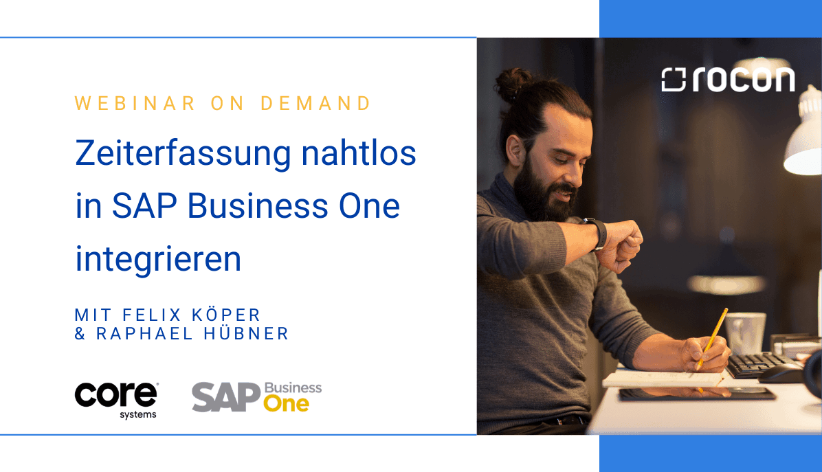 On Demand Webinar Zeiterfassung