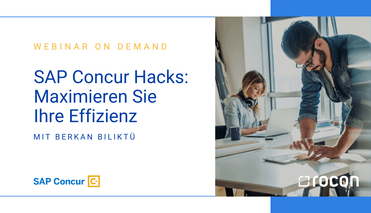 SAP Concur Hacks Webinar