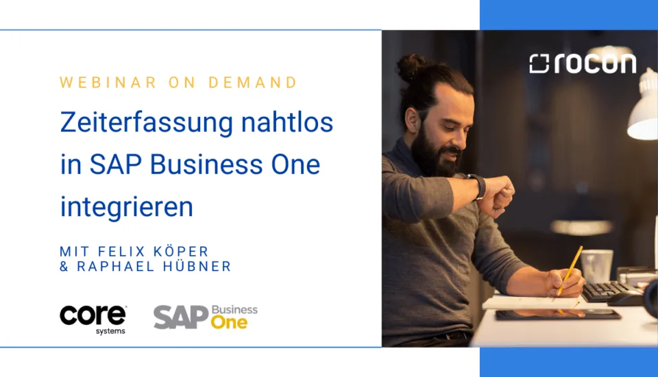 On Demand Webinar Zeiterfassung