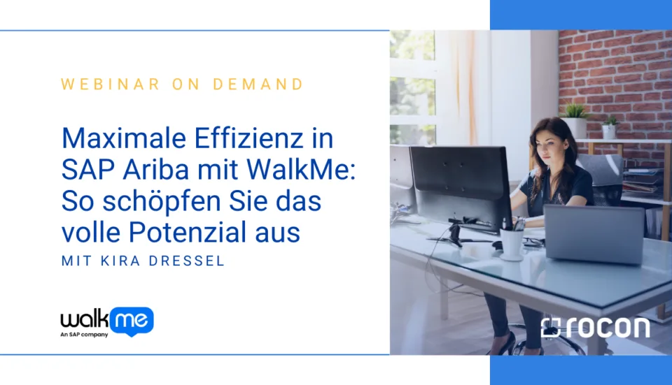 Artikeltitelbild Webinar Walk Me x SAP Ariba