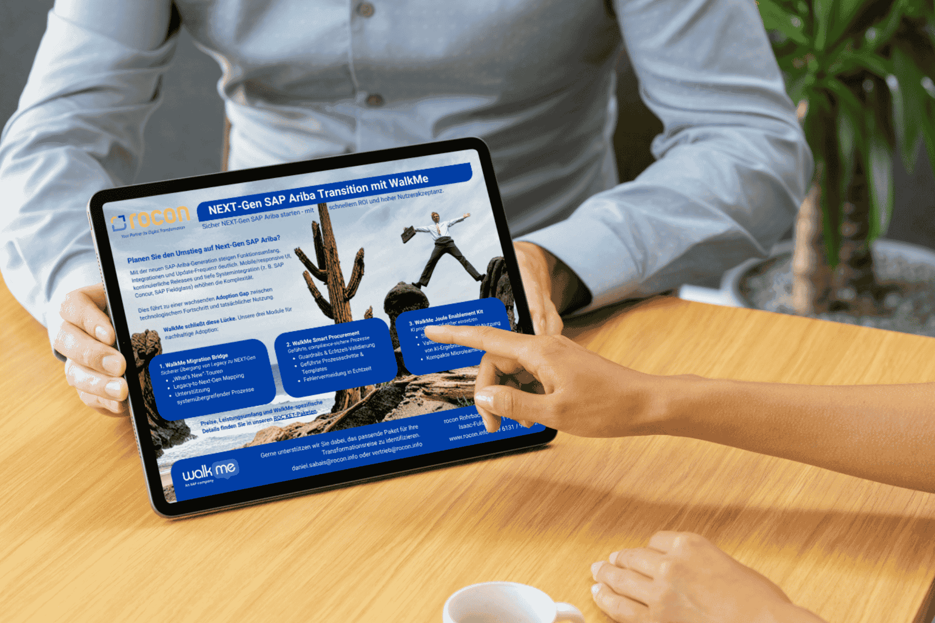 One Pager SAP Ariba x Walk Me