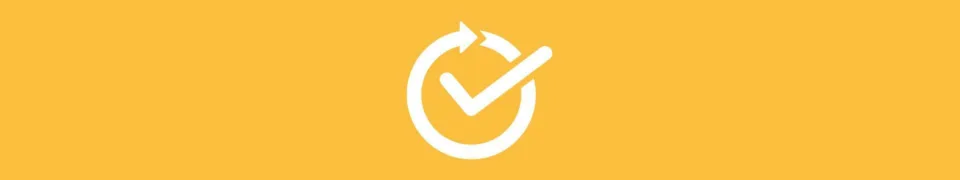 Icon orange Einfach